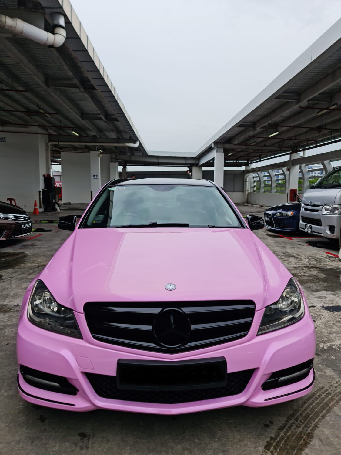Mercedes Pink Prism